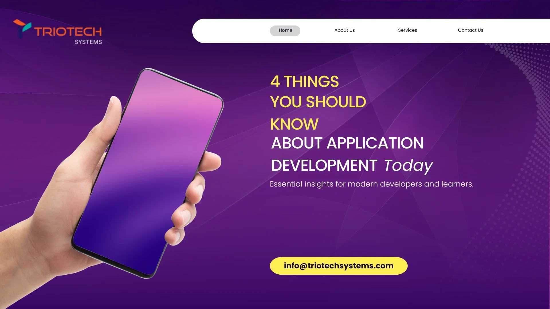 Application Development
