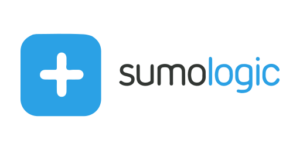 Sumo Logic logo: blue rounded square with a white plus sign, next to 'sumologic' in grey and blue.