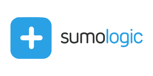 Sumo Logic logo: blue rounded square with a white plus sign, next to 'sumologic' in grey and blue.