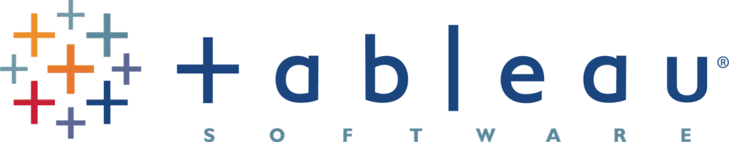 Logo for Ableu Software: blue wordmark with a cluster of colorful plus signs to the left.