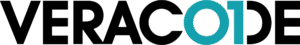 Veracode logo (brand wordmark) in black letters with teal 'O'