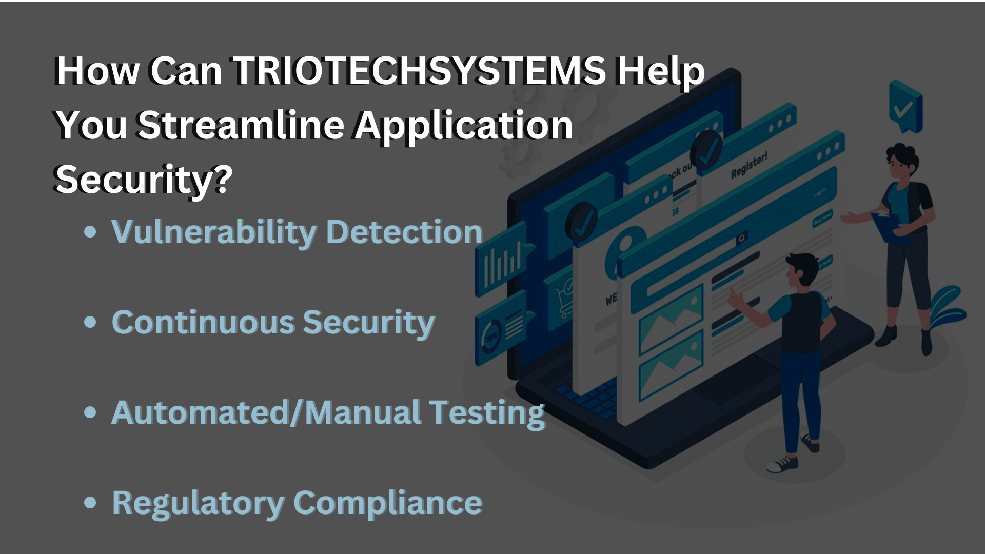 How TRIOTECH SYSTEMS Can Help You Streamline Application Security