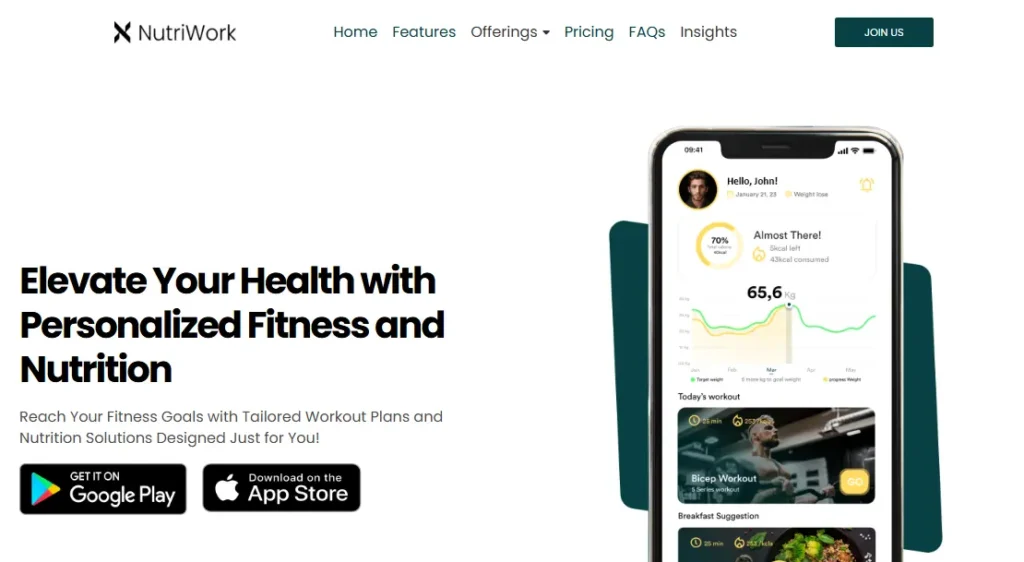 Nutriwork web