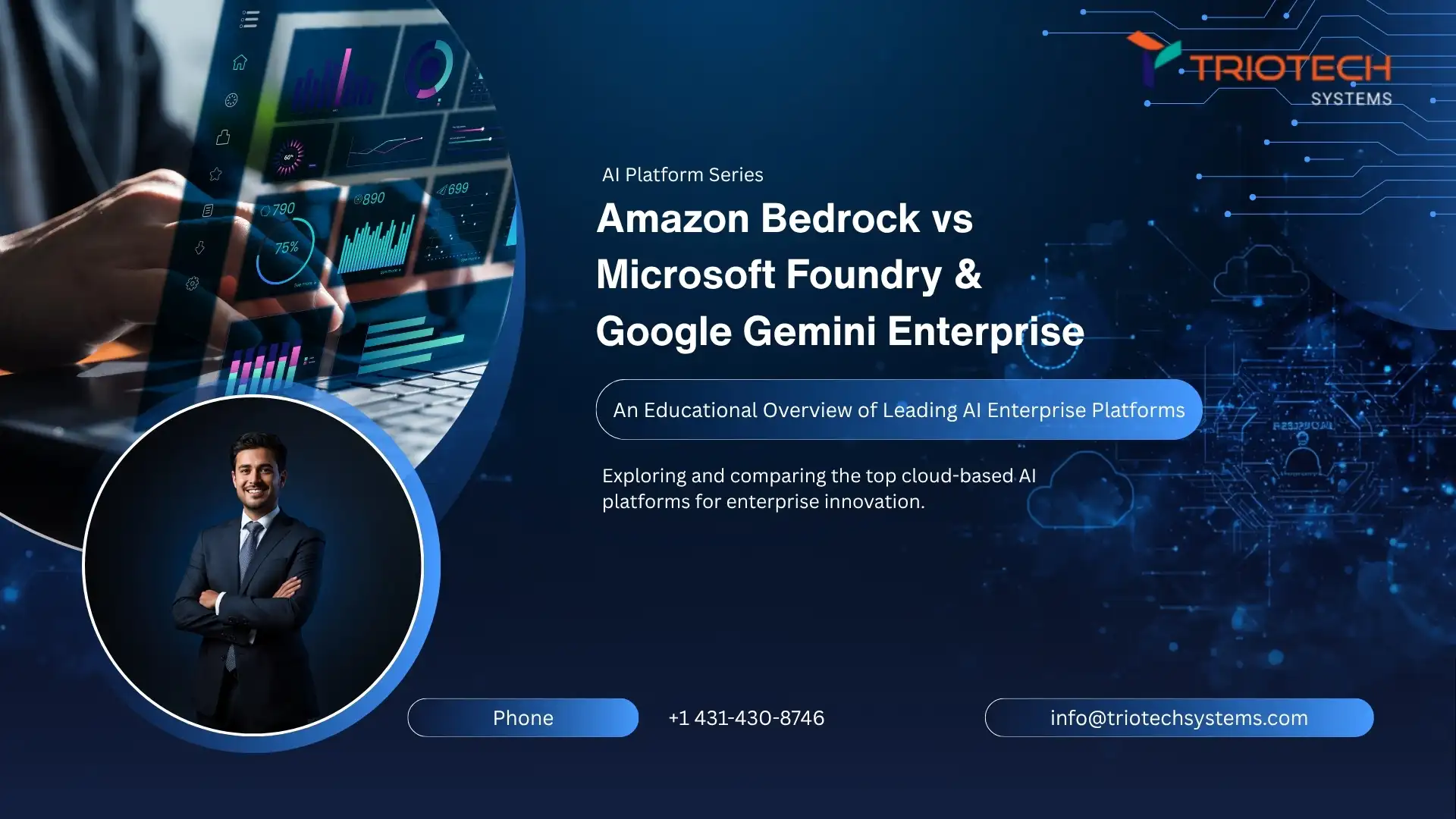 amazon bedrock vs microsoft foundry vs google gemini enterprise